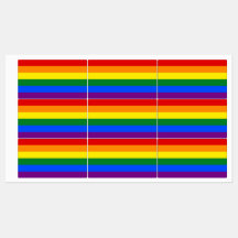 Patriottische labels met vlag van LGBT