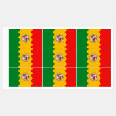 Patriottische labels met vlag van Los Angeles (Vel)