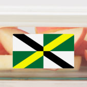 Patriottische labels met vlag van Monterey (Aangebracht)