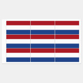 Patriottische labels met vlag van Nederland (Vel)