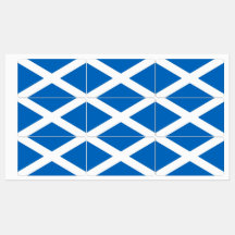 Patriottische labels met vlag van Schotland