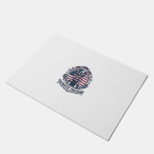 Patriottische Labradors Retriever Vector Grafische Deurmat (Schuin)