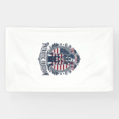 Patriottische Labradors Retriever Vector Grafische Spandoek (Horizontaal)