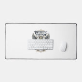 Patriottische Leeuw Adelaar Bewaker Dier Hybride P Bureaumat (Keyboard & Muis)