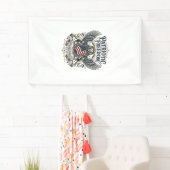 Patriottische Leeuw Arend Bewaker Dier Hybride Pat Spandoek (Insitu)