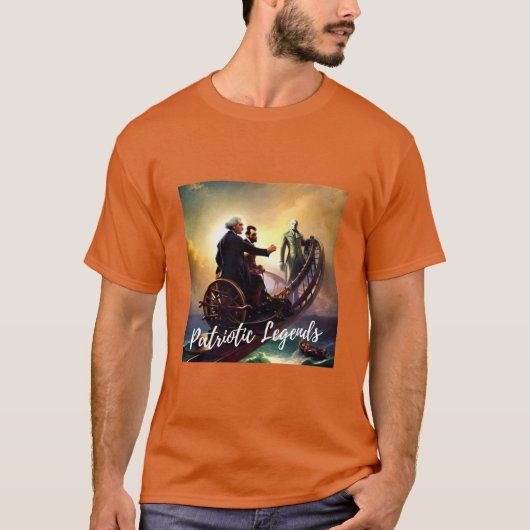 Patriottische Legends: de Presidenten van de VS T-shirt (Voorkant)