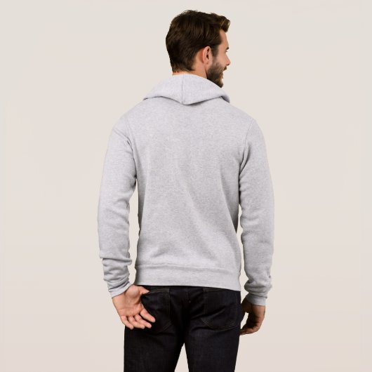Patriottische "legerveteraan" hoodie (Achterkant volledig)