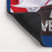 Patriottische "legerveteraan" muismat (Hoek)