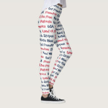 Patriottische Leggings