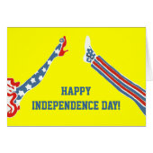 Patriottische Legs ~ Kaart (Voorkant Horizontaal)