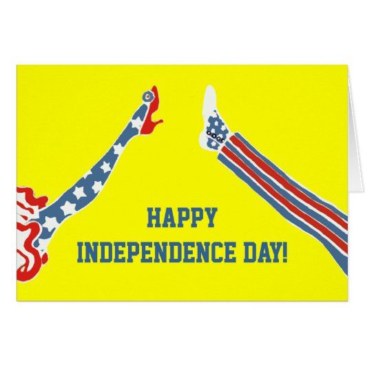 Patriottische Legs ~ Kaart (Voorkant Horizontaal)