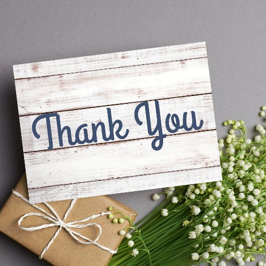 Patriottische liefde II Vierde juli Wedding Dank j Bedankkaart