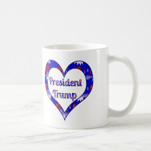 Patriottische Liefde President Trump Mokken Cups
