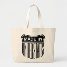  Patriottische Logo Gemaakt in Amerika Totebag