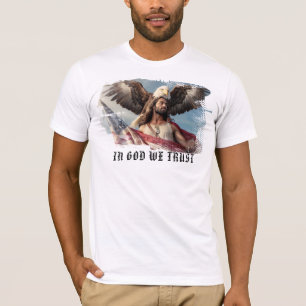 *~* Patriottische Man Vlag AP27 Adelaar Patriot T-shirt