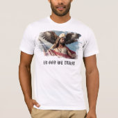 *~* Patriottische Man Vlag AP27 Adelaar Patriot T-shirt (Voorkant)