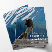 Patriottische mannelijke sympathie begrafenis dank