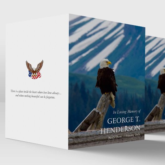 Patriottische mannelijke sympathie begrafenis dank