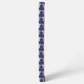 Patriottische marine blauwe sterren samsung galaxy hoesje (Linkerkant)