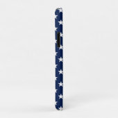 Patriottische marineblauwe USA-vlag sterrenpatroon Case-Mate iPhone Case (Achterkant/rechts)