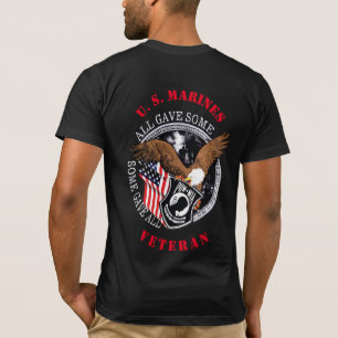 Patriottische marines Vet Militaire Tribute T-Shir T-shirt