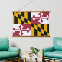 Patriottische maryland Tapestry, Maryland Flag