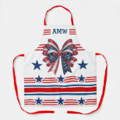 patriottische matching schort (Voorkant)