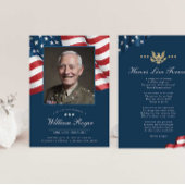 Patriottische Memorial Kaart Dank u kaart