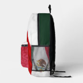 Patriottische Mexicaanse vlag | Monogram Bedrukte Rugzak (Rechts)