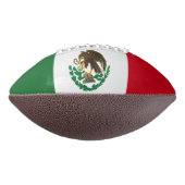 Patriottische Mexico vlag American Football (Gedraaid 90)