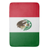 Patriottische Mexico vlag Badmat (Voorkant Verticaal)