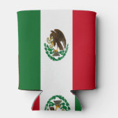 Patriottische Mexico vlag Blikjeskoeler (Achterkant)
