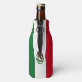 Patriottische Mexico vlag Flesjeskoeler (Fles Achterkant)