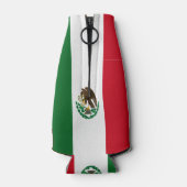 Patriottische Mexico vlag Flesjeskoeler (Achterkant)