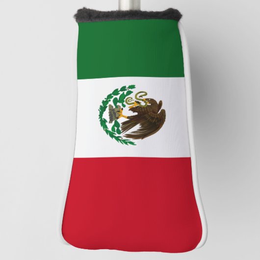 Patriottische Mexico vlag Golfheadcover (Draai 90)
