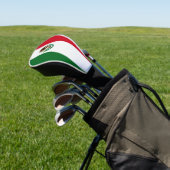 Patriottische Mexico vlag Golfheadcover (Insitu)