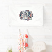 Patriottische Midwest Kleine Stad Trots Vector Afb Spandoek (Insitu)