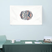 Patriottische Midwest Kleine Stad Trots Vector Afb Spandoek (Beurs)
