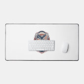 Patriottische Midwest Kleine Stad Trots Vector Gra Bureaumat (Keyboard & Muis)