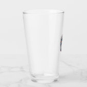 Patriottische Midwest Kleine Stad Trots Vector Gra Glas (Rechts)
