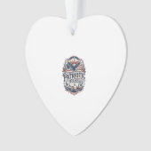 Patriottische Midwest Kleine Stad Trots Vector Gra Ornament (voorkant)