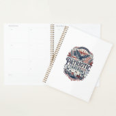 Patriottische Midwest Kleine Stad Trots Vector Gra Planner (Display)