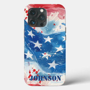 Patriottische militaire Amerika USA iPhone Hoesje
