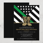 Patriottische Militaire Basisopleiding Graduation  Kaart (Voorkant / Achterkant)