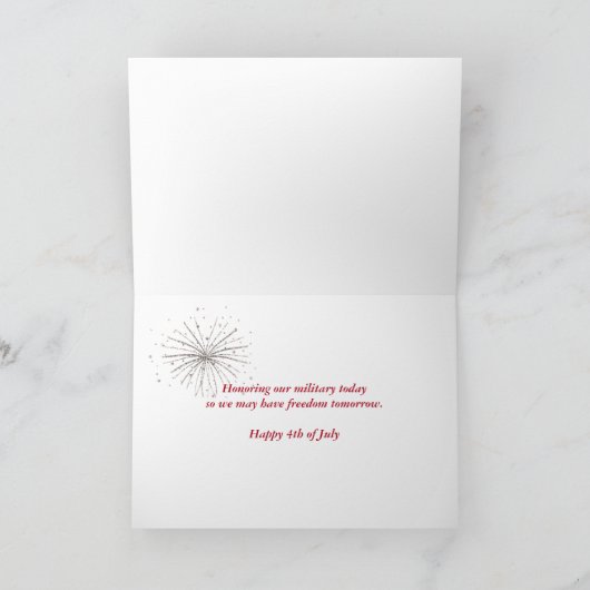 Patriottische militaire hondtags kaart (Binnen)