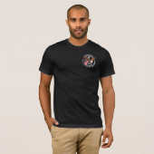 Patriottische militaire oorlogen Tribute T-Shirt (Voorkant volledig)