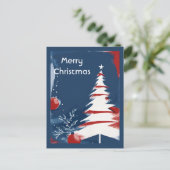 Patriottische Militaire USA Kerstmis Briefkaart (Staand voorkant)