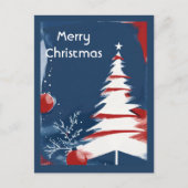 Patriottische Militaire USA Kerstmis Briefkaart (Voorkant)