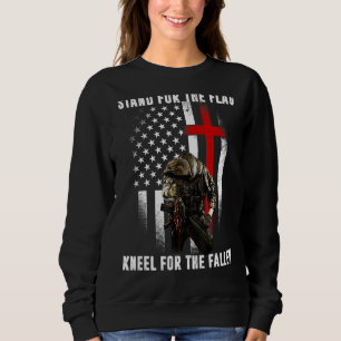 Patriottische militaire veteraan-Amerikaanse vlag Trui
