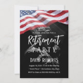 Patriottische militaire veteraan van het Amerikaan Kaart (Voorkant)